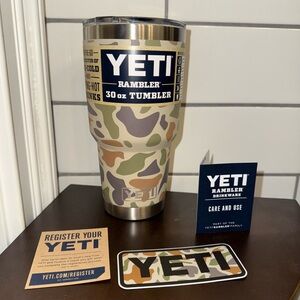 YETI 30oz tumbler insulated camo